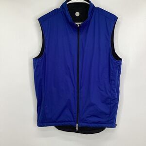 Men's Peter Millar Reversible‎ Golf Vest Royal / black - Medium